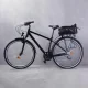 Wozinsky velosomas bagāžnieka soma ar plecu siksnu 9L, melna