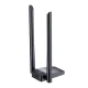 Wi-Fi adapteris Baseus FastJoy 1800Mbps ar antenām, melns