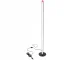 LED stāvlampa 100 cm, 3 gaismas toņi, regulējams spilgtums, melna