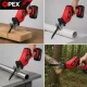 OPEX TOOLS OPX28013 Akumulatora zobenzāģis 21V ar 2 akumulatoriem un koferi