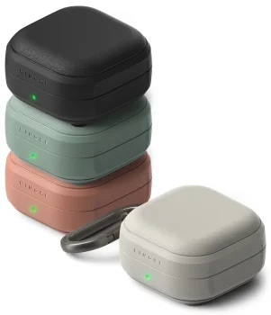 Austiņu maciņš Ringke Onyx Magnetic, Samsung Galaxy Buds 4 / Buds 4 Pro, MagSafe, pelēks