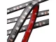 LED auto salona apgaismojums ar pulti (4 x 12 LED)