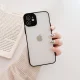 Milky Case silikona vāciņš Samsung Galaxy A22 4G telefonam, puscaurspīdīgs, melns