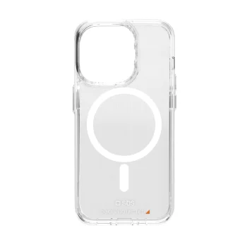 SBS iPhone 15 vāciņš D3O MagSafe, caurspīdīgs