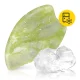 4FIZJO rievots Gua Sha masāžas akmens no dabīgā zaļā jadeīta