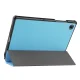 Samsung Galaxy Tab A8 10.5 (2021) (2022) (SM-X200/X205) Trifold Stand PU Leather Hard Protective Cover Case, Sky Blue |...