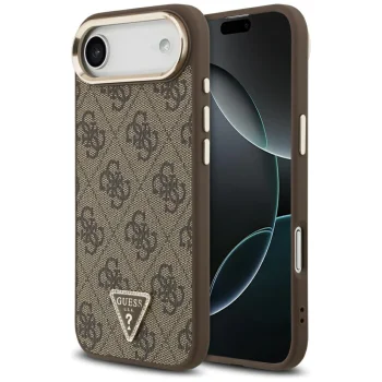Guess 4G Triangle Logo MagSafe vāciņš iPhone Air, Brūns