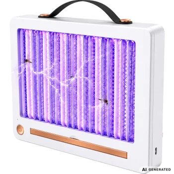 Elektriskā UV insektu lampa pret odiem un mušām, uzlādējama