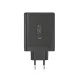 Tech-Protect NC120W-GAN 120W 4 pieslēgvietu lādētājs melns