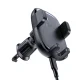 Bezvadu auto lādētājs Acefast D48 Ventilācijas restes stiprinājums Melns | Phone Car Charger