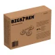 Bigstren 00022361 alumīnija vakuuma piesūceknis ar 3 rokturiem, 150 kg, sudraba