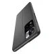 Hurtel Eco Leather View Case atverams vāciņš Poco M4 Pro 5G, sarkans