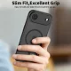 Vāciņš Tech-Protect BasicMag MagSafe modelim iPhone 17 Air, matēts melns
