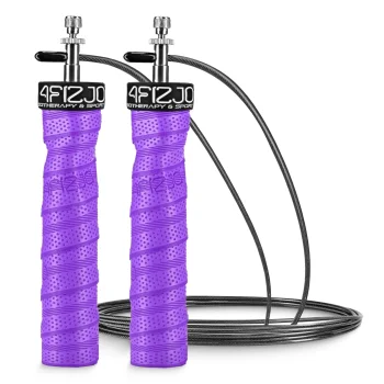 4Fizjo 370 boksēšanās lecamaukla ar svariem, 3 m, violeta