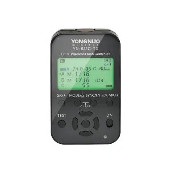 Yongnuo YN622C-TX zibspuldžu radio raidītājs Canon kamerām
