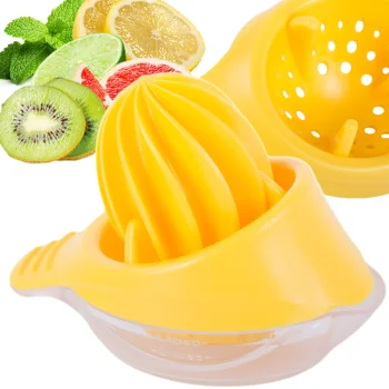 Manuālā citrusaugļu spiede 50ml, dzeltena