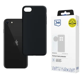 Tālruņa vāciņš iPhone SE 2020 3mk Matt Case Pro, melns