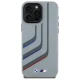 BMW Silicone Turning Lines MagSafe vāciņš iPhone 16 Pro Max, pelēks