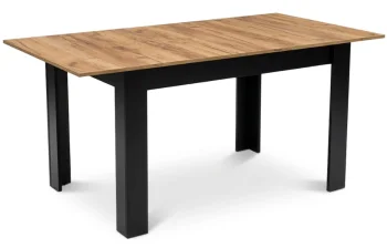 Izvelkams ēdamgalds 120-160x80 cm 4-6 personām, craft ozols