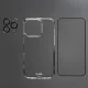 Aizsargkomplekts SBS iPhone 16 Pro Max ar D3O: vāciņš un aizsargstikli, caurspīdīgs