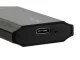 M.2 SATA NGFF cietā diska korpuss USB 3.1 Type-C 2230-2280mm, Melns