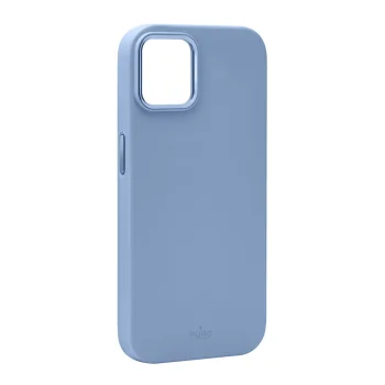 Puro Icon Mag Pro MagSafe silikona vāciņš iPhone 15, gaiši zils
