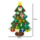 Ruhhy 00024856 filca eglīte ar rotājumiem, 90 cm