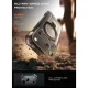 Supcase UB Grip Mag MagSafe vāciņš iPhone 18 Pro / 17 Pro ar statīvu, melns