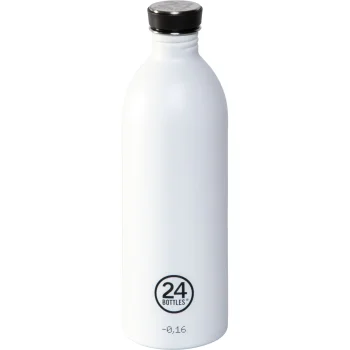24Bottles Urban Bottle ūdens pudele Ice White 1000 ml