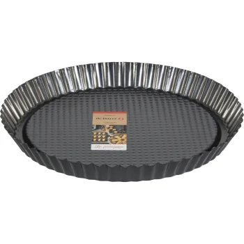 De Buyer nepiedegoša pīrāgu veidne 28cm Antracīts