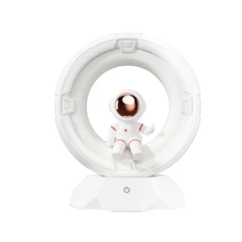 XO OZ12 LED naktslampiņa astronauts 1200 mAh 3000-5000 K, balta