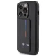BMW Grip Stand Hot Stamp telefona vāciņš priekš iPhone 15 Pro 6.1\", melns