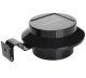 Saules bateriju dārza lampa 3LED, Melna