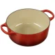 Čuguna katls Le Creuset Signature, apaļš, 20 cm, 2.4 l, sarkans