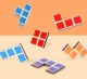 Bakalu koka loģikas spēle Tetris kluči KZ0952