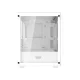 Darkflash M305 datora korpuss bez ventilatoriem, balts