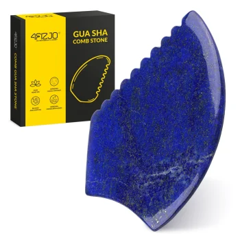 4FIZJO rievots Gua Sha masāžas akmens no dabīgā lazurīta