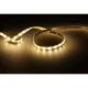 Ūdensizturīga LED Lente ar Kustības Sensoru, Uz Baterijām/USB, 1M, Silti Balta