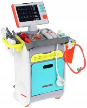 Rotaļu Daktera Ārsta Piederumu Komplekts Bērnu Spēļu Medicīnas Stacija | Toy Doctor Play Kit for Kids Pretend...