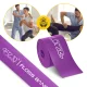 Rehabilitācijas lenta Floss Band vingrinājumiem 1 mm, violeta