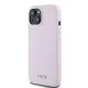DKNY iPhone 15 Plus / 14 Plus vāciņš Liquid Silicone MagSafe, rozā