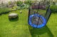 FUNFIT Dārza Batuts ar Drošības Tīklu un Kāpnēm, 183 cm | Garden Trampoline with Safety Net and Ladder