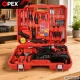 OPEX TOOLS OPX28034 21V Akumulatora triecienurbjmašīna un instrumentu komplekts