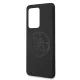 Guess GUHCS69LS4GBK S20 Ultra G988 melns silikona 4G Tone On cietais vāciņš | Black/Black Hard Case Silicone