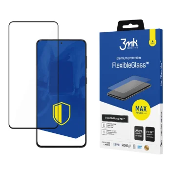 3mk FlexibleGlass Max aizsargstikls Samsung Galaxy S21+ 5G, melns