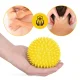4FIZJO SPIKE+ masāžas bumba ar radzēm 10 cm, dzeltena