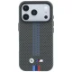 BMW M Quadrille Kevlar MagSafe vāciņš iPhone 18 Pro Max / 17 Pro Max, tumši pelēks