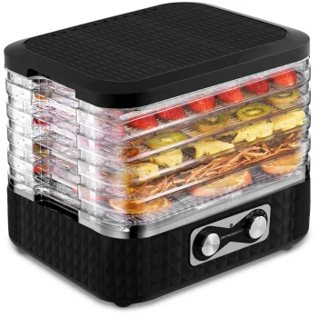Berdsen BD-692 pārtikas žāvētājs 400W 10L, melns