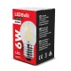 Maclean E27 LED Kvēldiega Spuldze G45, 6W, 720lm, 3000K, MCE284