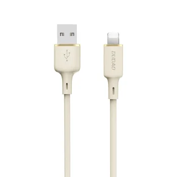 Dudao L7SL USB-A uz Lightning kabelis 5A, 1m, Bēšs